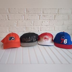 Philadelphia Hats Lot- Flyers and 76ers